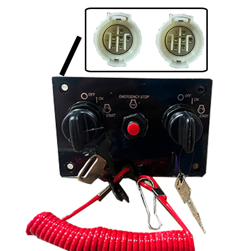 Suzuki Twin Key Panel
